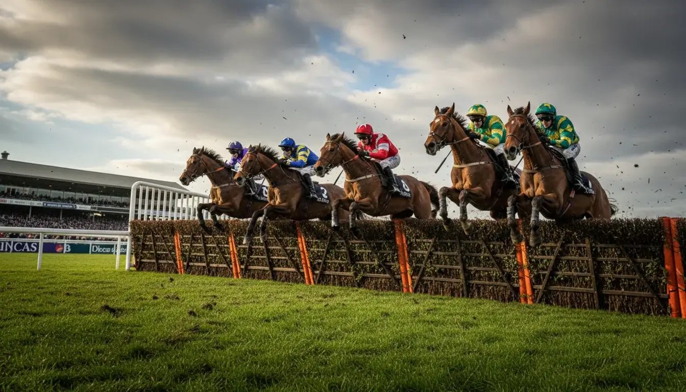 Grand National steeplechase paardenrace Aintree