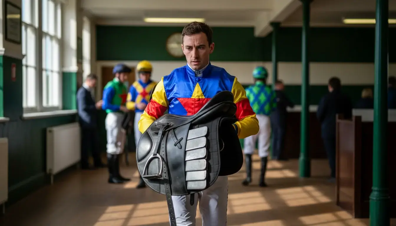 Handicap race gewichtsverdeling bij paardenrennen