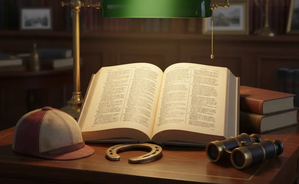 Woordenlijst paardenwedden en paardenrennen terminologie